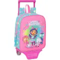 Gabby's Dollhouse Gabby´s Dollhouse Confetti Mini Ryggsekk Med Hjul