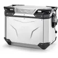Givi Trekker Outback Evo Smart Anodised 37l Monokey Cam-side Obkev48aal Sidekoffert