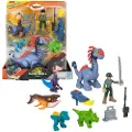 Imaginext Pakke Med Dinosaurfigurer Fra Land Sjø Og Luft