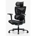 Anda Seat X-Air Pro, Maske sete, Maskenett, Sort, Sort, Netting, Netting