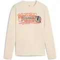 Puma Mid 90´s Essentials Graphics Langarmet T-skjorte