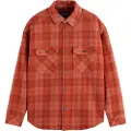 Scotch & Soda Washed Checked Overskjorte