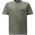 C.P. Company for man. 19CMTS132A006374G T-shirt 30/1 logo green (S), Casual, Cotton, Short sleeve