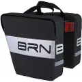 BRN Stylish Reflective Sykkelvesker 15l