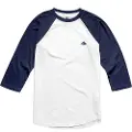 Emerica Triangle Baseball T-skjorte hvit