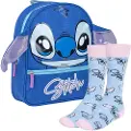Cerda Group Stitch Skole Liten Ryggsekk Og Sokker Designsett