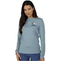 Salty Crew Sunrise Sun Rashguard Med Lange Ermer Til Dame