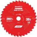 Specialist 260x36tx30 Mm Premium Treskjæreskive