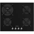 Smeg Pv364n 60 Cm Gasskomfyr 4 Brennere