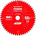 Specialist 160x52tx20 Mm Aluminium Premium Metallslipeskive