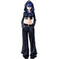 Union Creative Gridman Universe Zozo Black Collection Rikka Takarada 24 Cm Figur