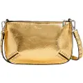 Pepe Jeans for woman. PL031661 Valeria Glimmer golden handbag (OSFA), Casual, Polyurethane