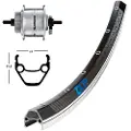 Winora Exal Zx 19 Qr Dynamo Shimano Dh3d32 Forhjul