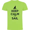 Kruskis Keep Calm And Sail Kortarmet T-skjorte