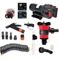 Johnson Pump Aquajet Wd Livewell 20l/min Pumpesett 12v 5 Bar