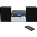 Camry Premium CR 1173, Analog og digital, AM,FM, Spiller, CD-ROM, 10 W, Sort, Sølv