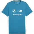 Puma BMW M Motorsport Essentials Logo Tee Men, Clothing, Tropical Blue, L