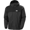 Helly Hansen Vancouver, Regnjakke, Herre, Ebony