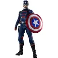 Tamashii Nations Falken Og Vintersoldaten Kaptein Amerika John Walker 15 Cm