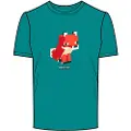 Minecraft Simple Fox Kortarmet T-skjorte