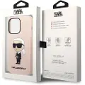 Karl Lagerfeld Klhmp14xsnikbcp Iphone 14 Pro Max 6.7 Silicone Ikonik Telefondeksel