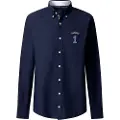Hackett London Heritage Oxford Skjorte Med Lange Ermer