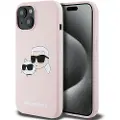 Karl Lagerfeld Klhmp15sskchpplp Iphone 151413 6.1 Silicone Karl&choupette Telefondeksel