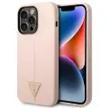 GUESS Guhcp14lsltgp Iphone 14 Pro 6.1 Silicone Triangle Telefondeksel