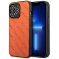 Karl Lagerfeld Klhcp13xptlo Iphone 13 Pro Max 6.7 Orangeorange Perforated Allover Telefondeksel