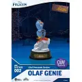 Beast Kingdom Minidstage Disney Olaf Presenterer Olaf Genie-figuren