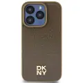 DKNY Dkhmp14spshrpsw Iphone 14.15.13 6.1 Leather Pattern Telefondeksel
