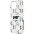 Karl Lagerfeld Klhcp15shklpcht Iphone 151413 6.1 Iml Choupette Head&monogram Telefondeksel