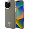 GUESS Pu Grained Triangle Logo Iphone 16 Pro Max Telefondeksel