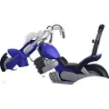 Nacelle Consumer Products Biker Mice From Mars Kjøretøy Modo´s Mondo Chopper Actionfigur 25 Cm