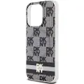 DKNY Dkhmp13lhcptsk Iphone 13 Pro13 6.1 Iml Checke Mono Pattern&printed Stripes Telefondeksel
