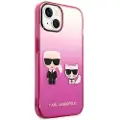 Karl Lagerfeld Klhcp14mtgkcp Iphone 14 Plus15 Plus 6.7 Gradient Ikonik Karl&choupette Telefondeksel