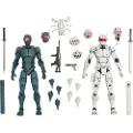 NECA Teenage Mutant Ninja Turtles Ronin De Siste Actionfigurene 2-pakning Synja Robots Actionfigur 18 Cm