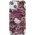 Sourcing Hello Kitty Hkhcp15shdgptp Iphone 151413 6.1 Iml Tags Graffiti Telefondeksel