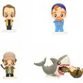 SD Toys Jaws Sett Med 4 Pokis Med Figur