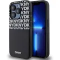 DKNY Pu Leather Repeat Pattern Card Pocket Iphone 14 Pro Telefondeksel