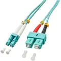 Lindy Duplex Lc/sc Om3 50/125µm Multimodus Fiberoptisk Kabel 3 M