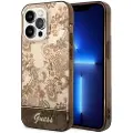 GUESS Guhcp14xhgplhc Iphone 14 Pro Max 6.7 Ocher Porcelain Collection Telefondeksel