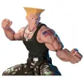 Tamashii Nations Street Fighter Guile Actionfigur Med Antrekk 216 Cm