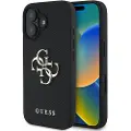 GUESS Pu Grained 4g Metal Logo Iphone 16 Telefondeksel