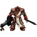 Joy toy Warhammer Horus-kjetteriet 1/18 Blood Angels Crimson Paladins-tropp Crimson Paladin Med Iliastus Angrepskanon Actionfigur 14 Cm