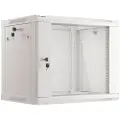 Lanberg - Rack skap - veggmonterbar - grå, RAL 7035 - 9U - 19