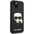 Karl Lagerfeld Klhmp14mslkhbk Iphone 14 Plus15 Plus 6.7 Silicone Karl`s Head Telefondeksel