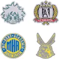 Funko POP! My Hero Academia Pop! Videregående Skole-pin 4-pakning