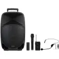 Fonestar Bærbar Høyttaler Malibu-315 Med Mikrofon 250w