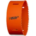 Bahco 3830-62-VIP, Single/enkelt, Drill, Metall, Plast, Rustfritt stål, Stål, Tre, Oransje, Koboltstål, Bimetall